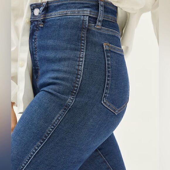 NWOT Everlane The Way-High® Clean Front Skinny in Jean Vintage Blue Size 28 - Picture 11 of 12
